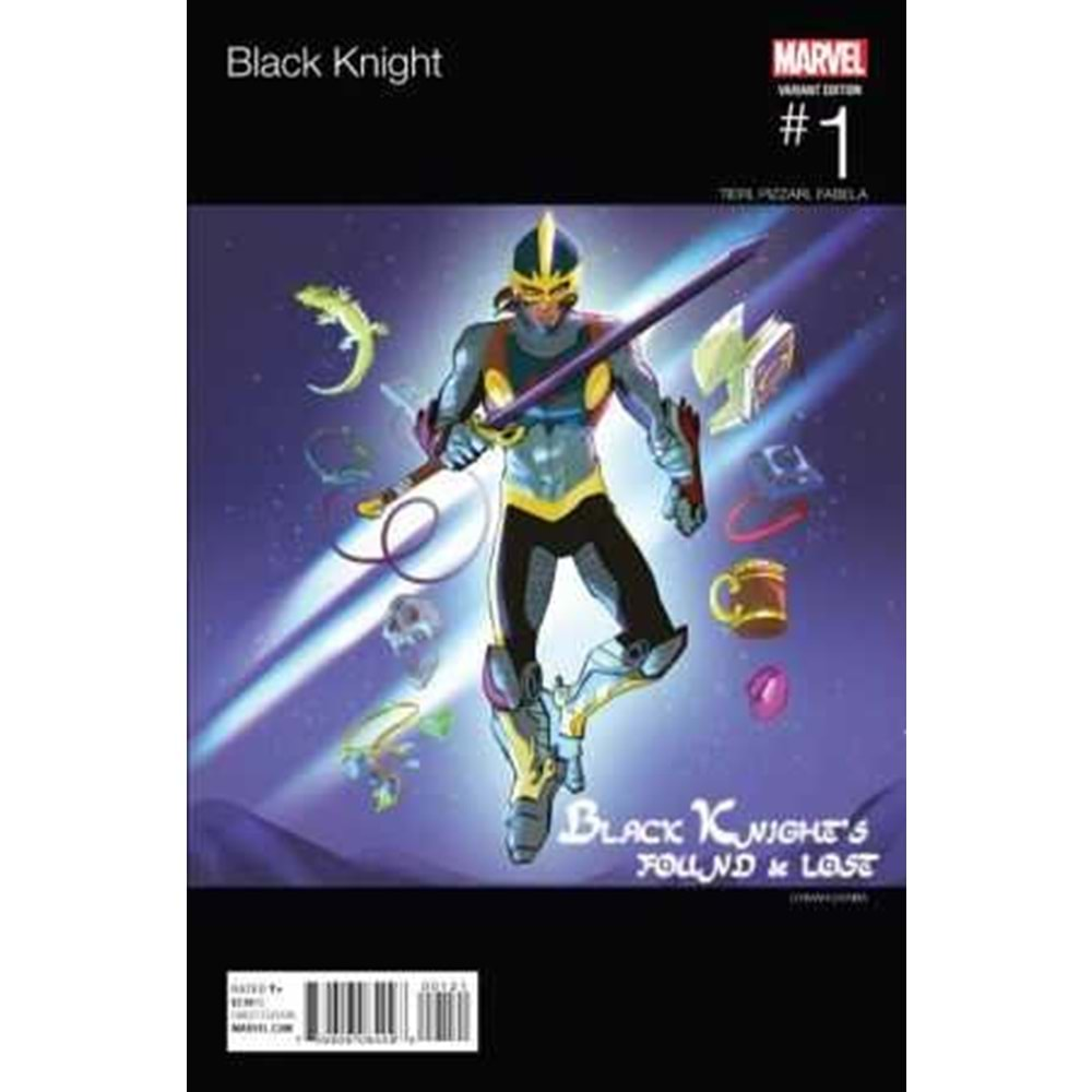 BLACK KNIGHT (2015) # 1 GARIBA HIP HOP VARIANT