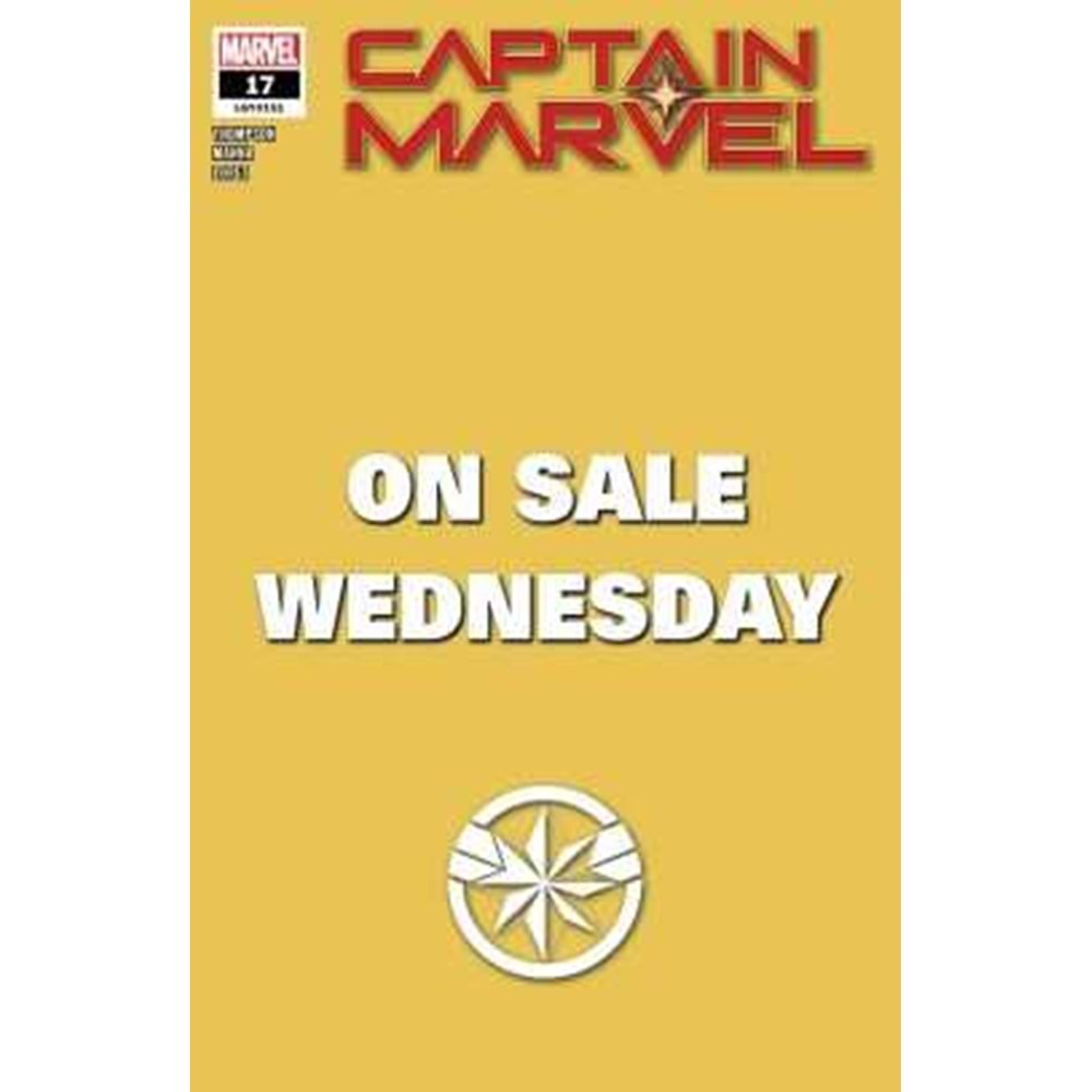 CAPTAIN MARVEL (2019) # 17 WEDNESDAY VARIANT