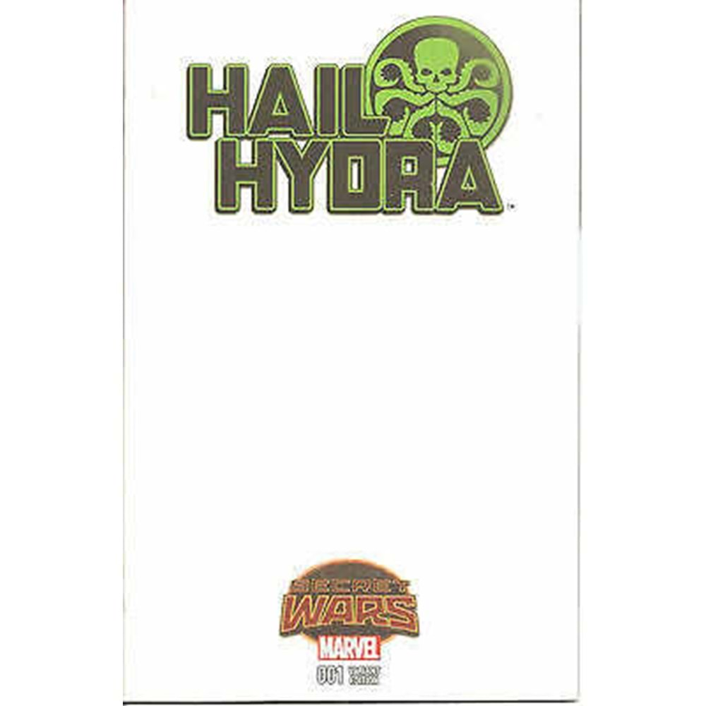 HAIL HYDRA # 1 BLANK VARIANT