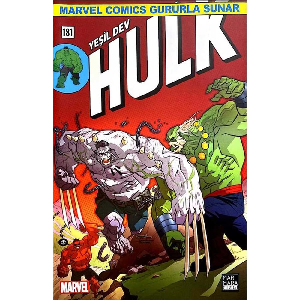 HULK SAYI 181 250 LİMİTLİ ÖZGÜR YILDIRIM VARIANT