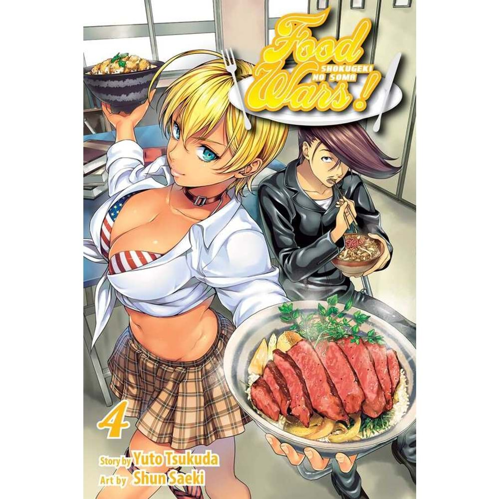 FOOD WARS SHOKUGEKI NO SOMA VOL 4 TPB