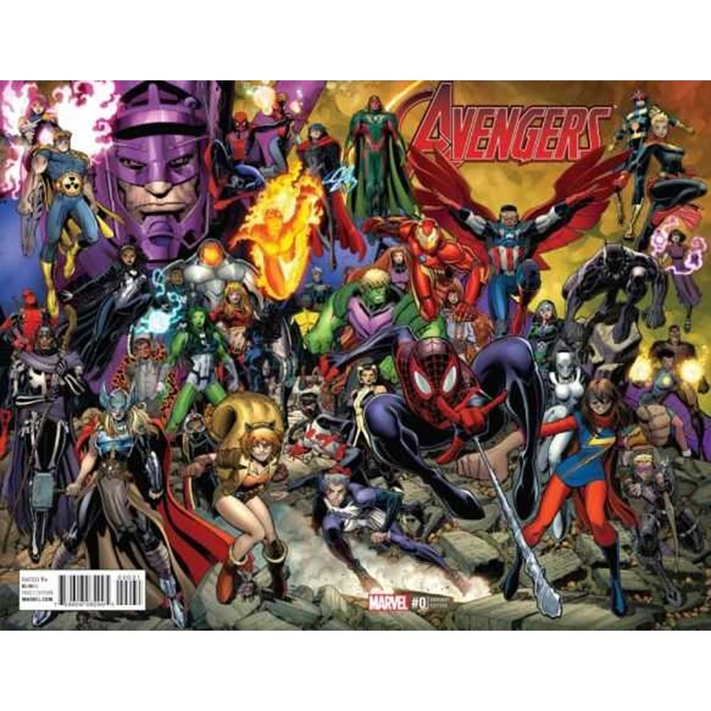 AVENGERS # 0 1:25 ARTHUR ADAMS WRAPAROUND VARIANT