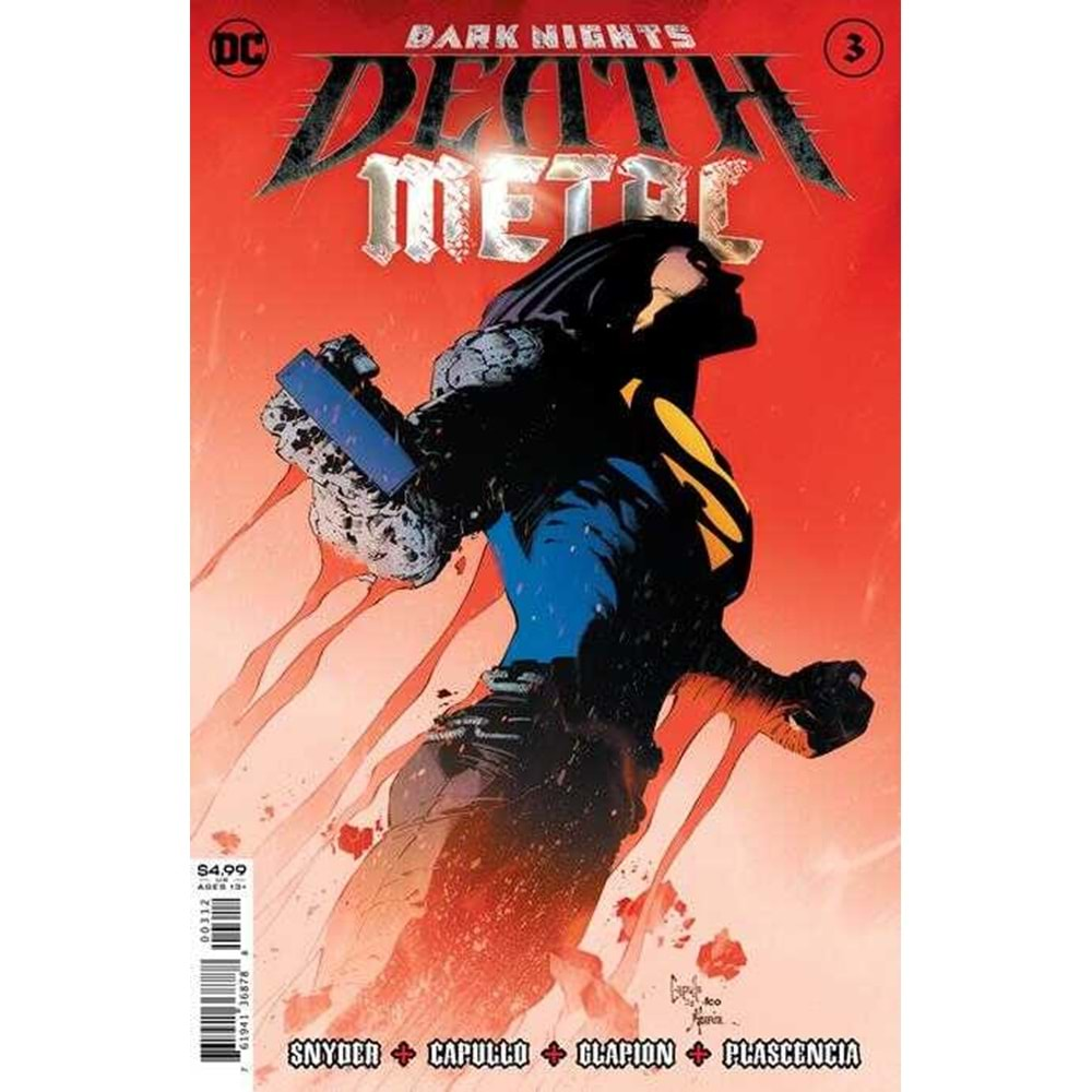 DARK NIGHTS DEATH METAL # 3 SECOND PRINTING