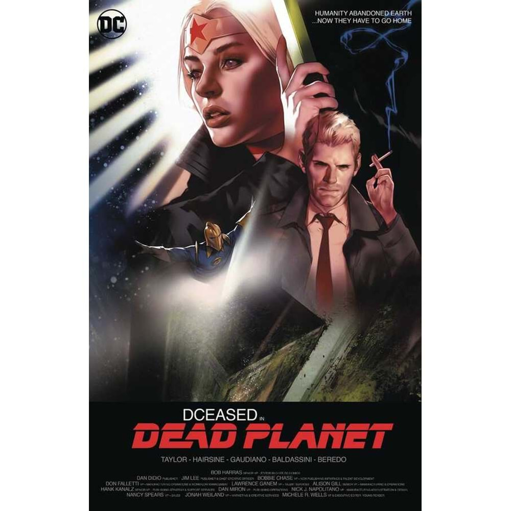 DCEASED DEAD PLANET # 1 CARD STOCK BEN OLIVER MOVIE VARIANT