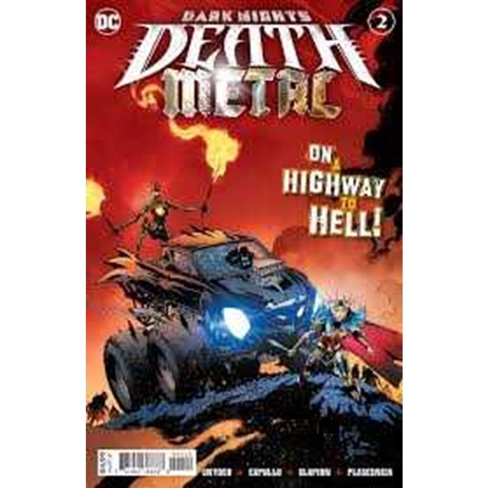 DARK NIGHTS DEATH METAL # 2 SECOND PRINTING