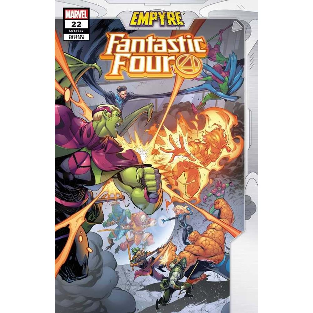 FANTASTIC FOUR (2018) # 22 COELLO EMPYRE VARIANT