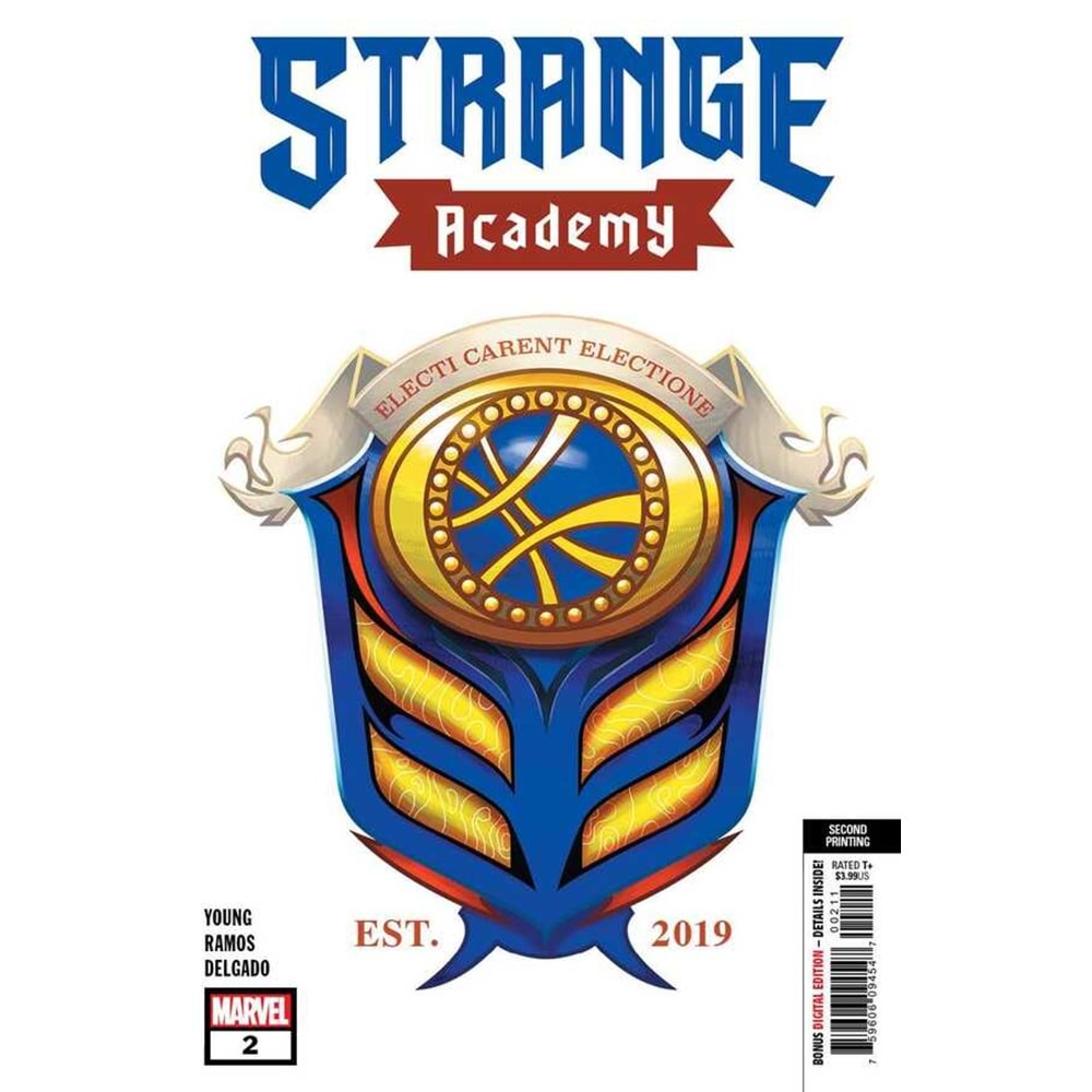 STRANGE ACADEMY # 2 SECOND PRINTING RAMOS VARIANT