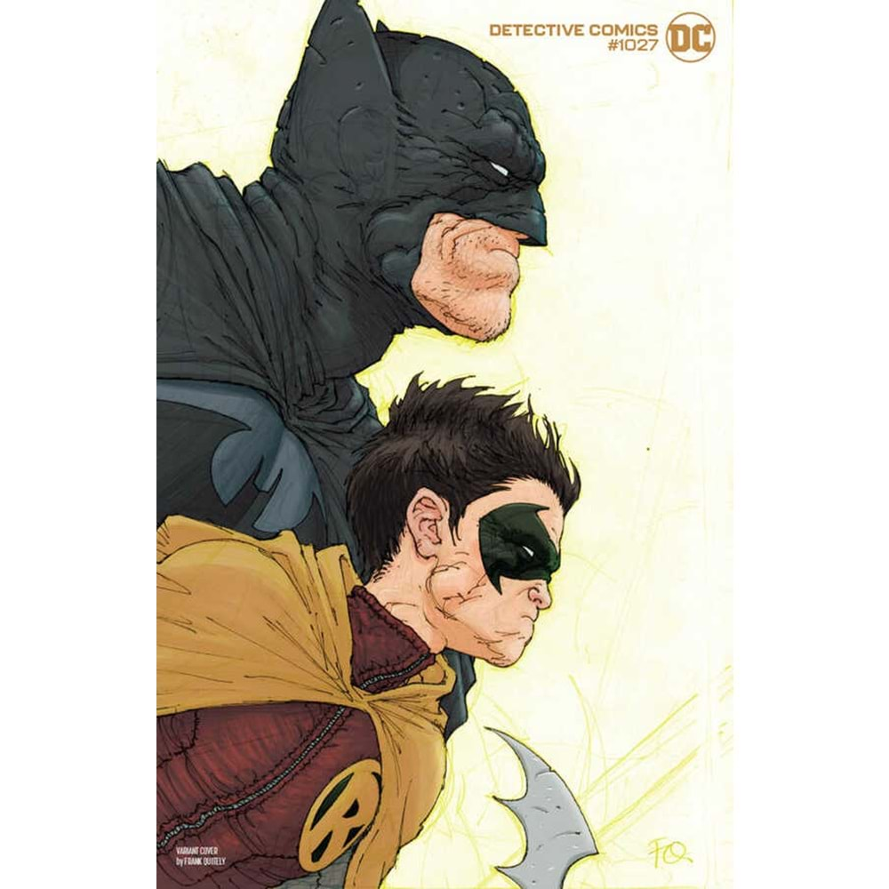 DETECTIVE COMICS (2016) # 1027 COVER F FRANK QUITELY BATMAN ROBIN VARIANT