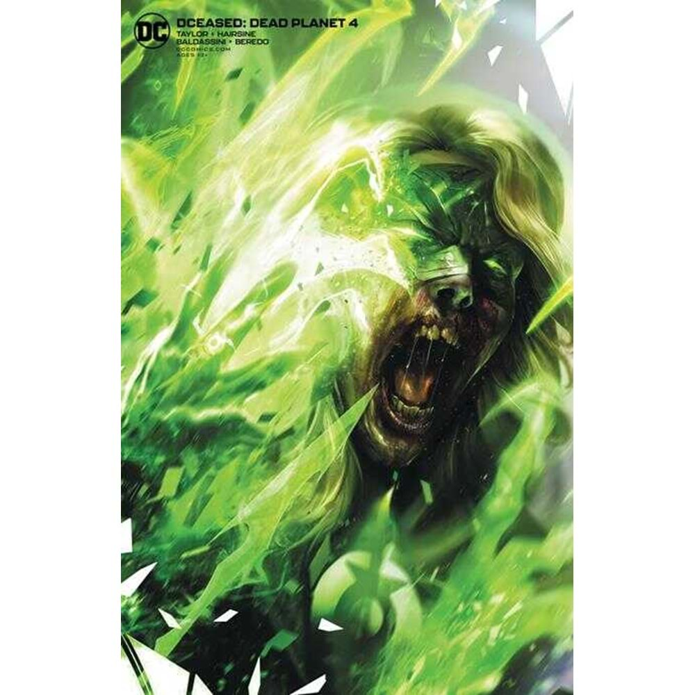 DCEASED DEAD PLANET # 4 COVER B FRANCESCO MATTINA CARD STOCK VARIANT