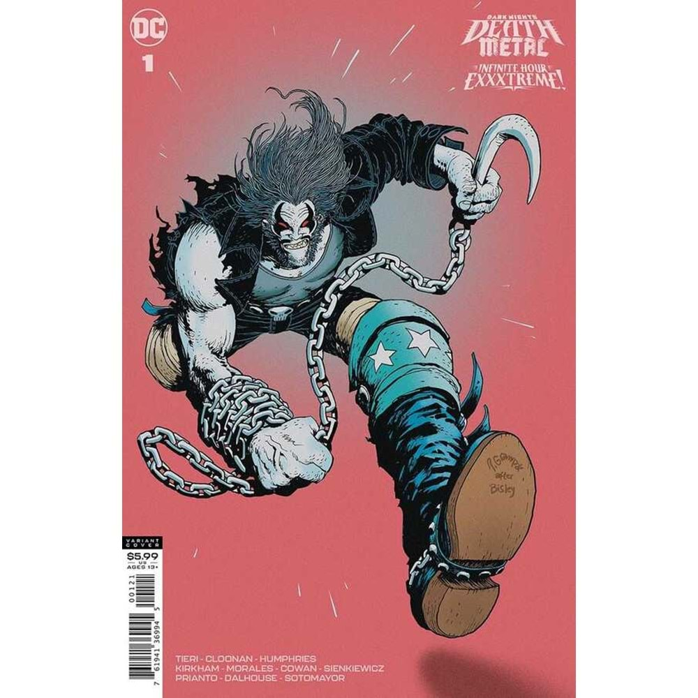 DARK NIGHTS DEATH METAL INFINITE HOURS EXXXTREME # 1 1:25 GRAMPA VARIANT