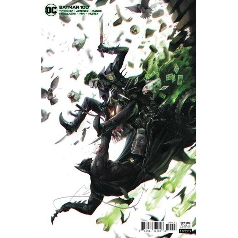 BATMAN (2016) # 100 MATTINA CARD STOCK VARIANT