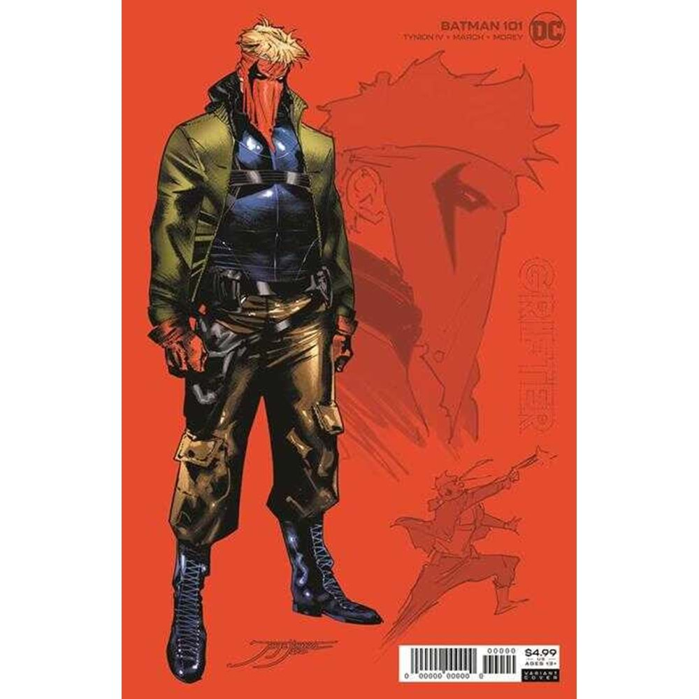 BATMAN (2016) # 101 1:25 GRIFTER DESIGN VARIANT