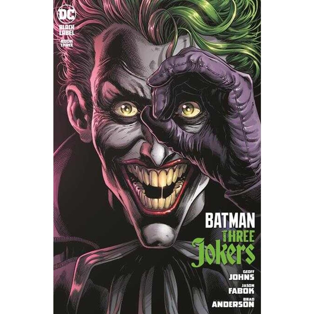 BATMAN THREE JOKERS # 3 COVER A