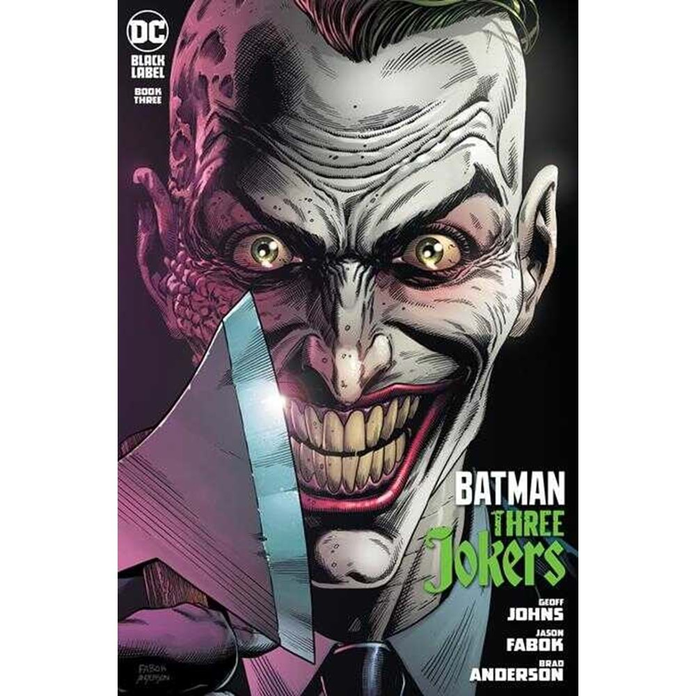 BATMAN THREE JOKERS # 3 PREMIUM VARIANT I ENDGAME MOHAWK VARIANT