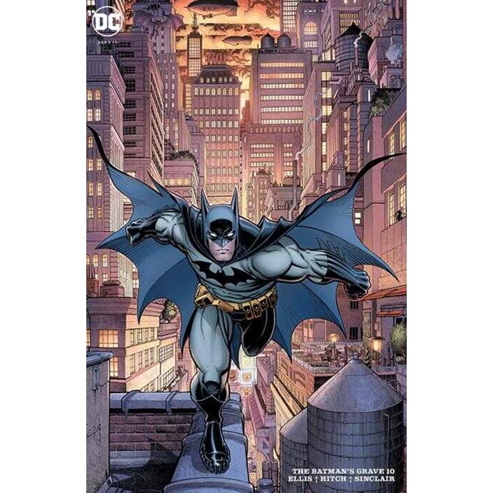 BATMANS GRAVE # 10 ARTHUR ADAMS CARD STOCK VARIANT