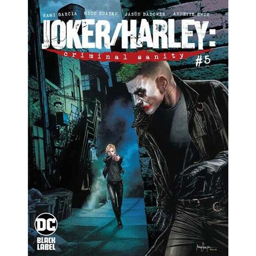 JOKER HARLEY CRIMINAL SANITY # 5 (0F 8) COVER B MICO SUAYAN VARIANT