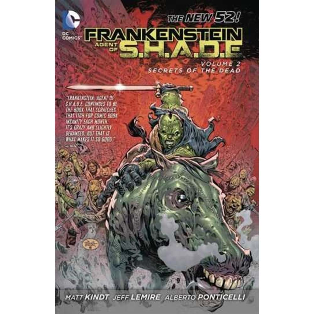 Frankenstein Agent of SHADE (New 52) Vol 2 Secrets Of The Dead TPB