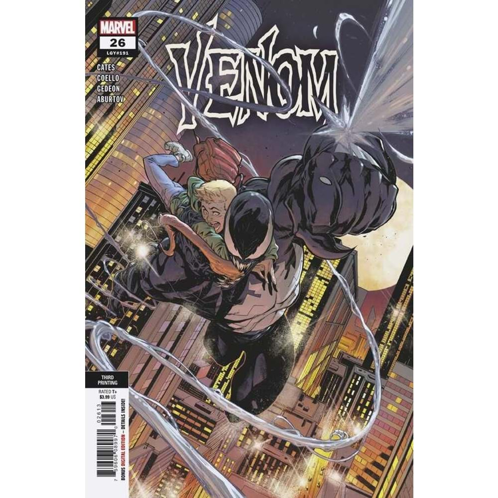 VENOM (2018) # 26 THIRD PRINTING COELLO VARIANT