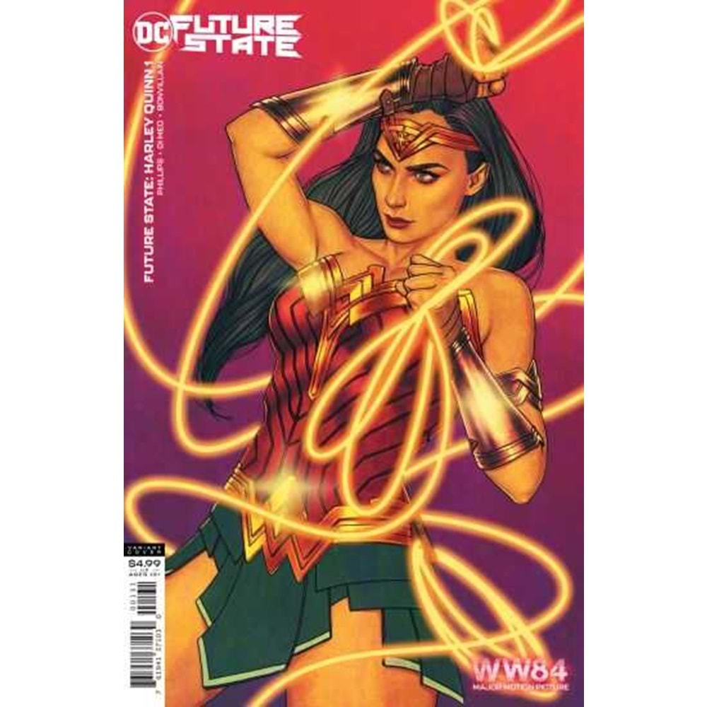 FUTURE STATE HARLEY QUINN # 1 (OF 2) COVER C WONDER WOMAN 1984 JENNY FRISON CARD STOCK VARIANT