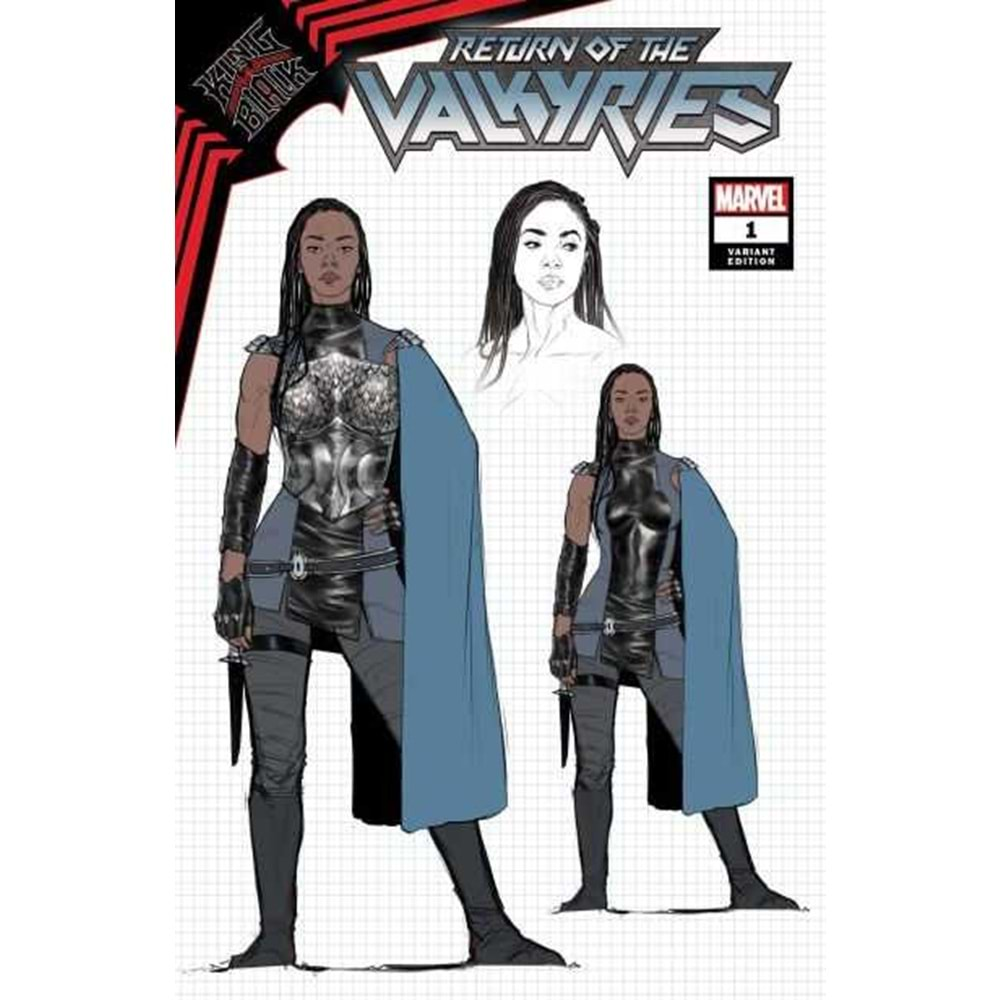 KING IN BLACK RETURN OF THE VALKYRIES # 1 1:10 IULIS DESIGN VARIANT