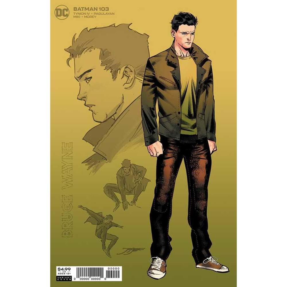 BATMAN (2016) # 103 1:25 BRUCE WAYNE DESIGN VARIANT