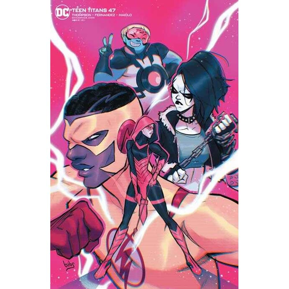 TEEN TITANS (2016) # 47 COVER B BABS TARR VARIANT