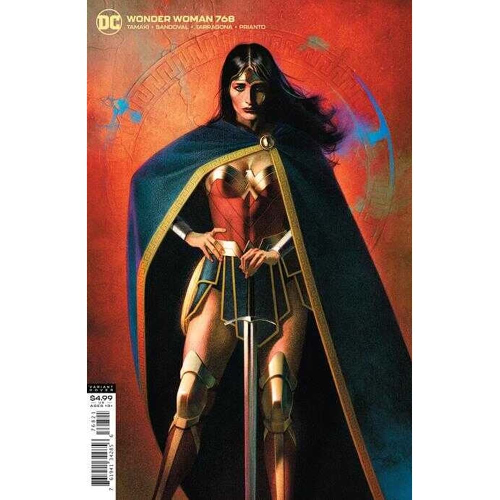 WONDER WOMAN (2016) # 768 COVER B JOSHUA MIDDLETON CARD STOCK VARIANT