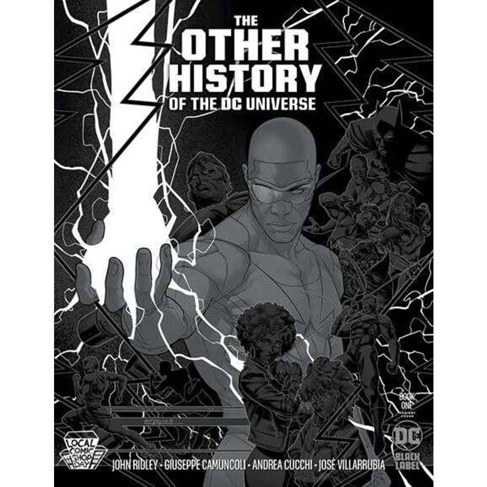 OTHER HISTORY OF THE DC UNIVERSE # 1 (OF 5) COVER C METALLIC SILVER LOCAL COMIC SHOP DAY JAMAL CAMPBELL VARIANT