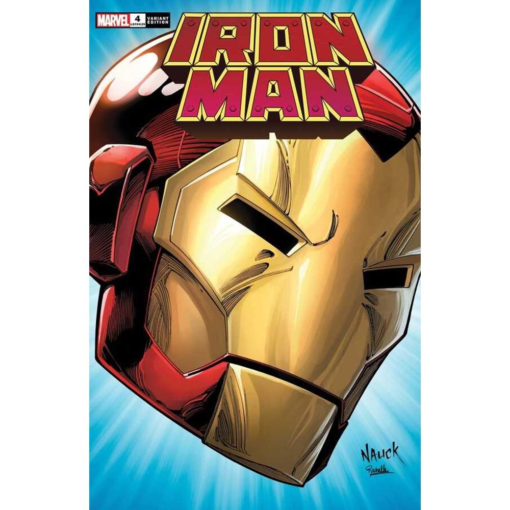 IRON MAN (2020) # 4 NAUCK HEADSHOT VARIANT