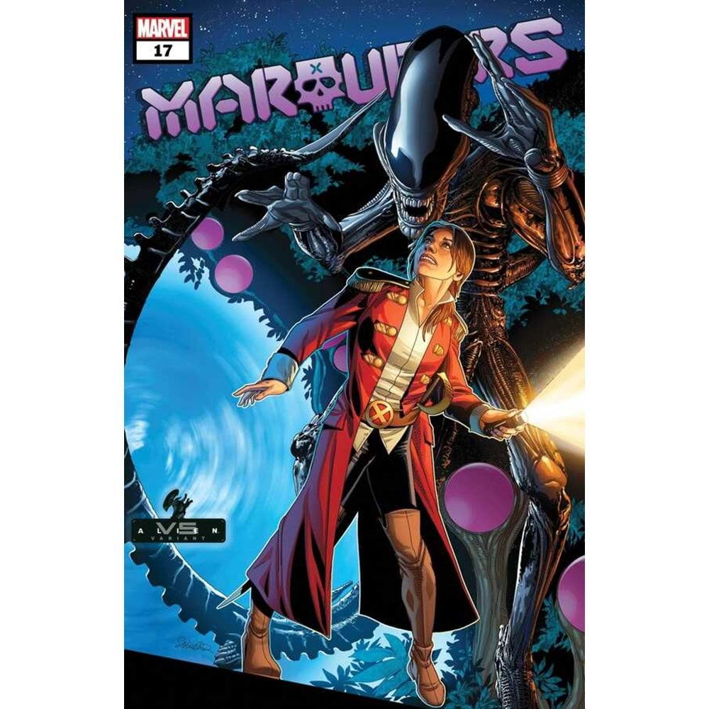 MARAUDERS (2019) # 17 LARROCA MARVEL VS ALIEN VARIANT