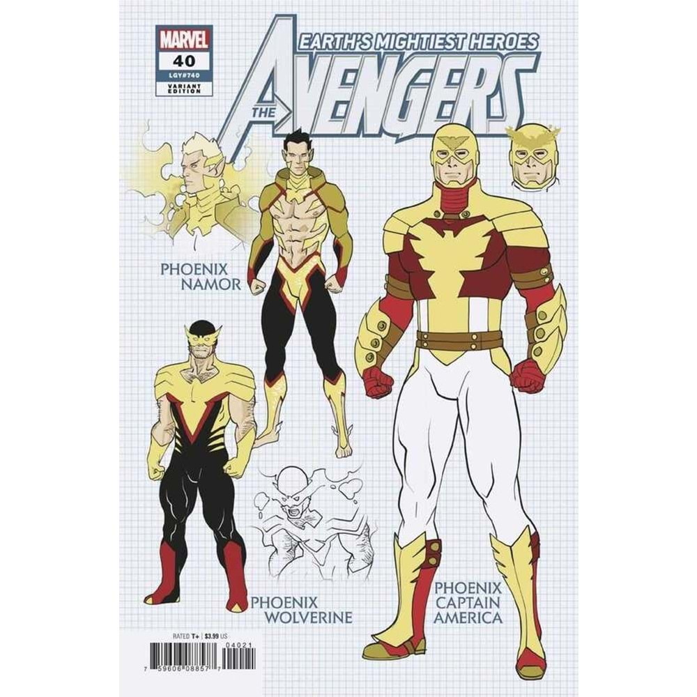 AVENGERS (2018) # 40 1:10 GARRON DESIGN VARIANT