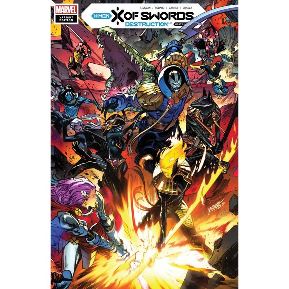 X OF SWORDS DESTRUCTION # 1 LARRAZ CONNECTING VARIANT