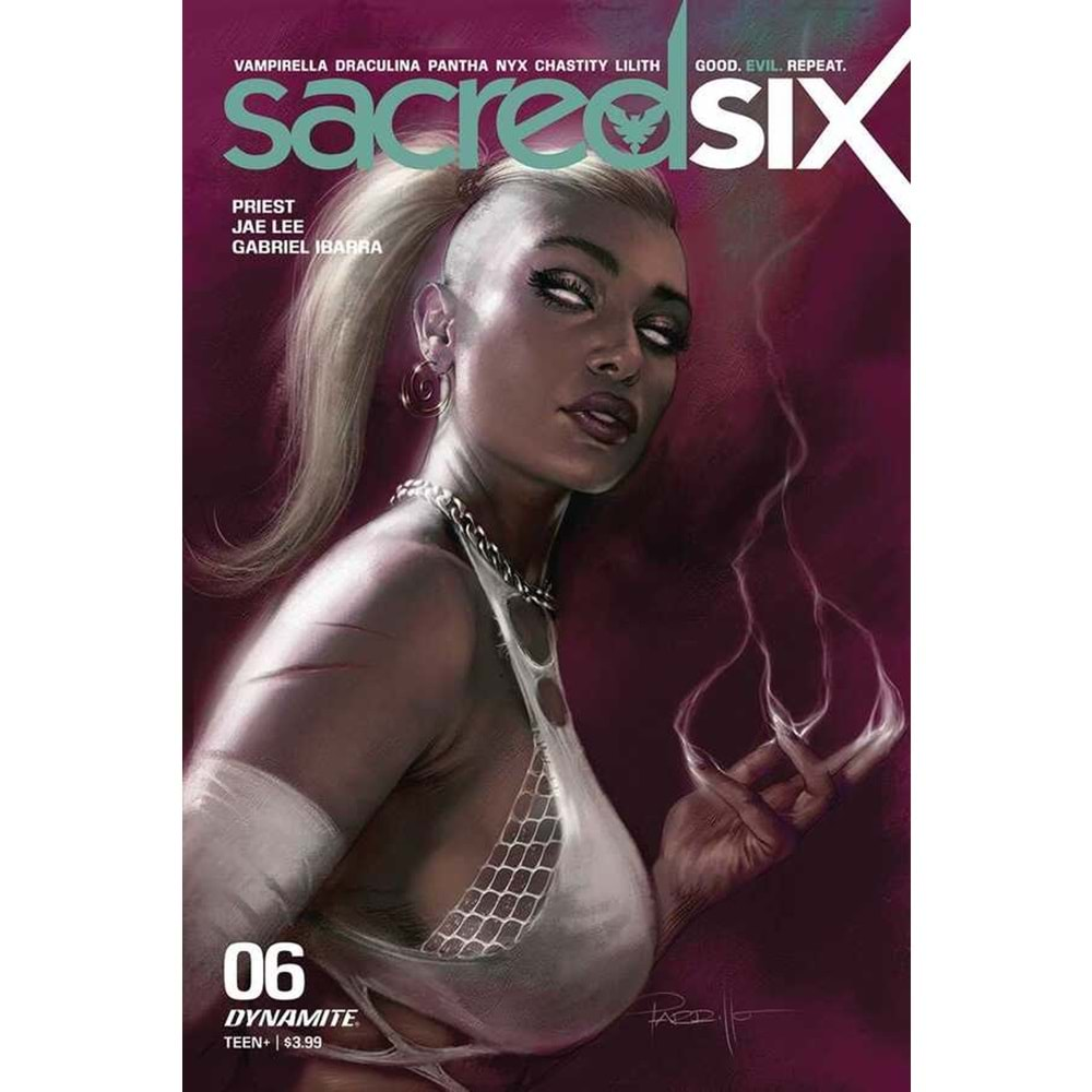 SACRED SIX # 6 COVER A PARRILLO