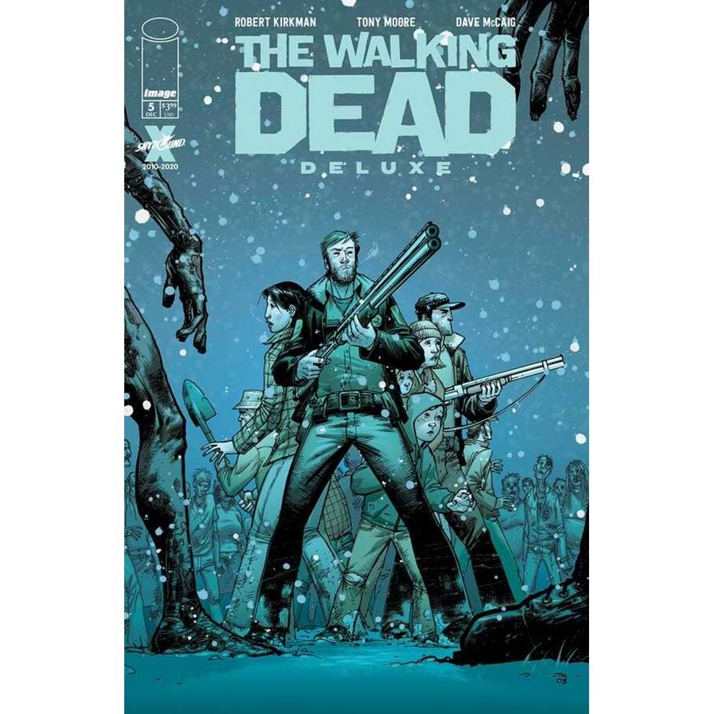 WALKING DEAD DELUXE # 5 COVER B MOORE & MCCAIG