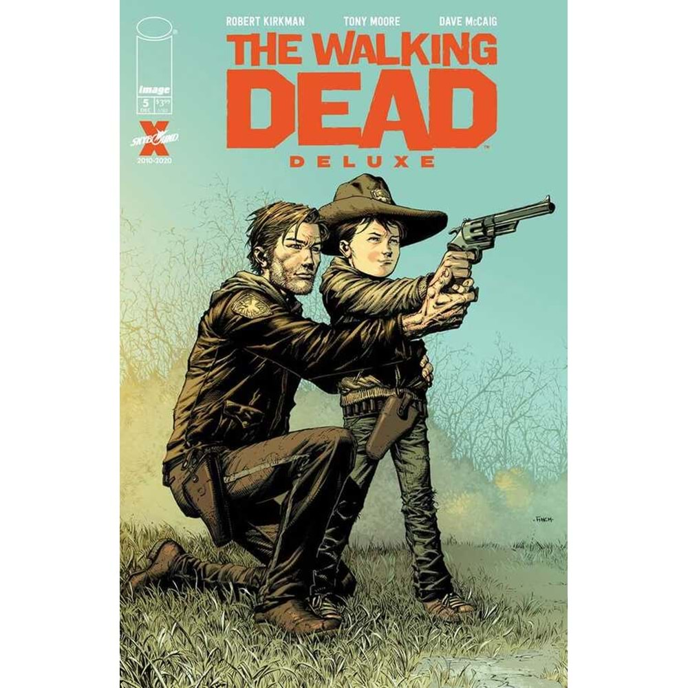 WALKING DEAD DELUXE # 5 COVER A FINCH & MCCAIG