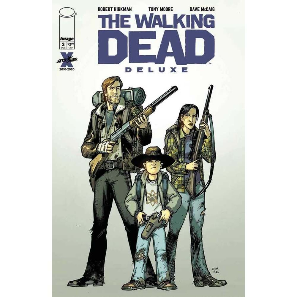 WALKING DEAD DELUXE # 3 COVER B MOORE & MCCAIG