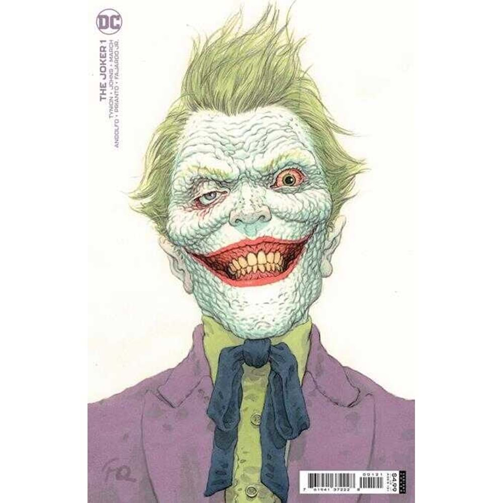 JOKER (2021) # 1 COVER B FRANK QUITELY VARIANT