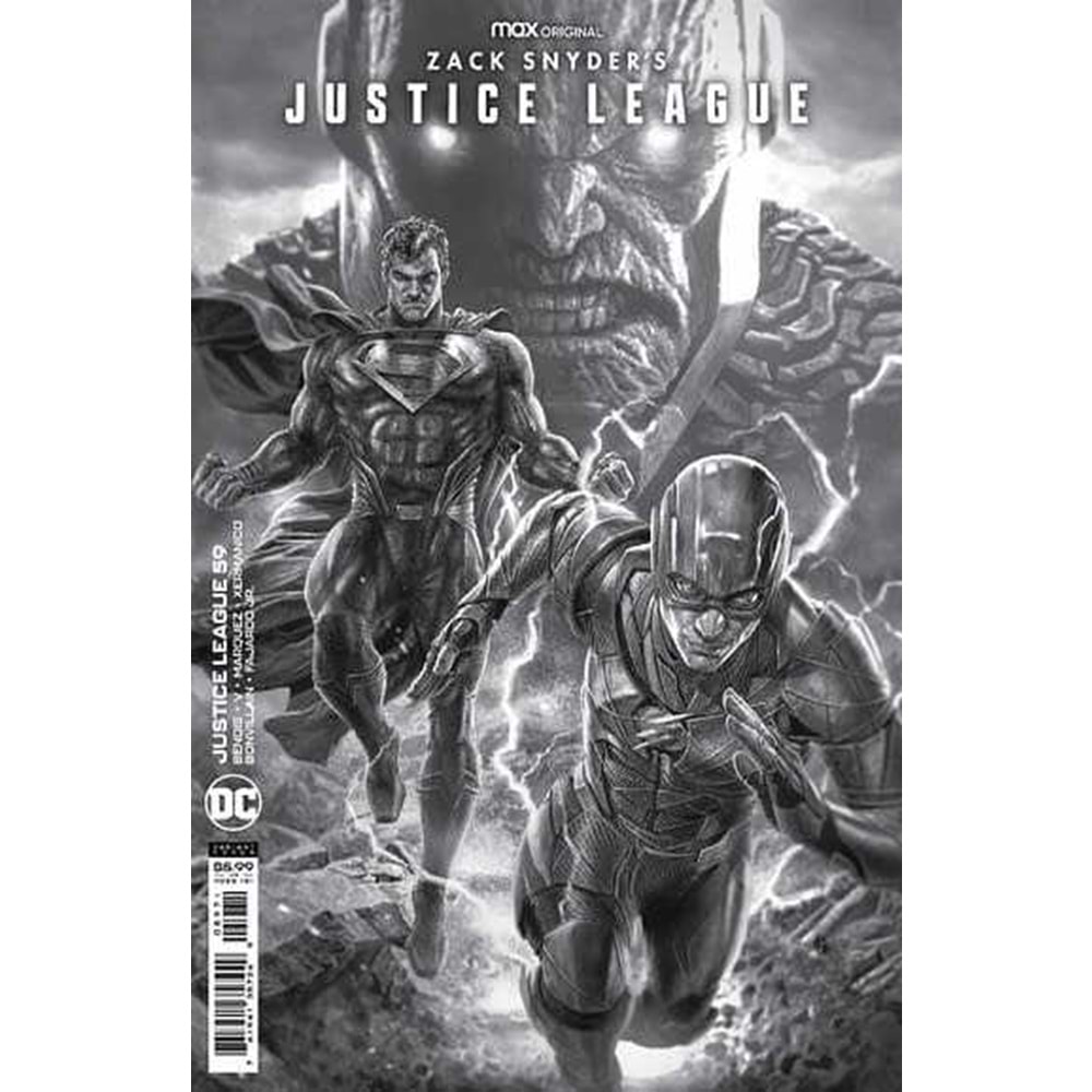 JUSTICE LEAGUE (2018) # 59 COVER F 1:25 LIAM SHARP SNYDER CUT VARIANT