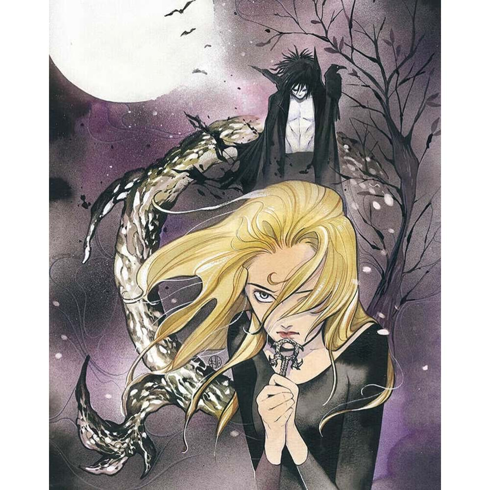 LOCKE & KEY / SANDMAN HELL AND GONE # 1 PEACH MOMOKO EXCLUSIVE VIRGIN VARIANT + CoA