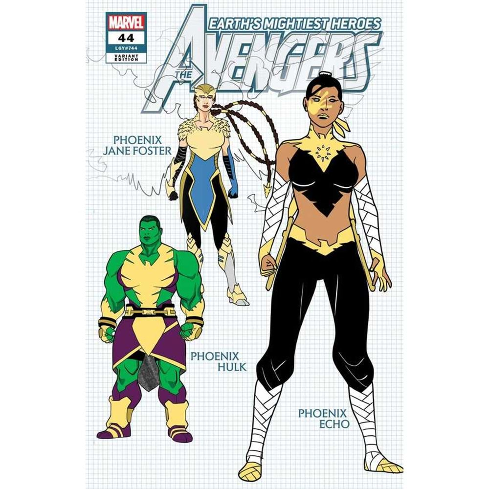 AVENGERS (2018) # 44 1:10 GARRON DESIGN VARIANT