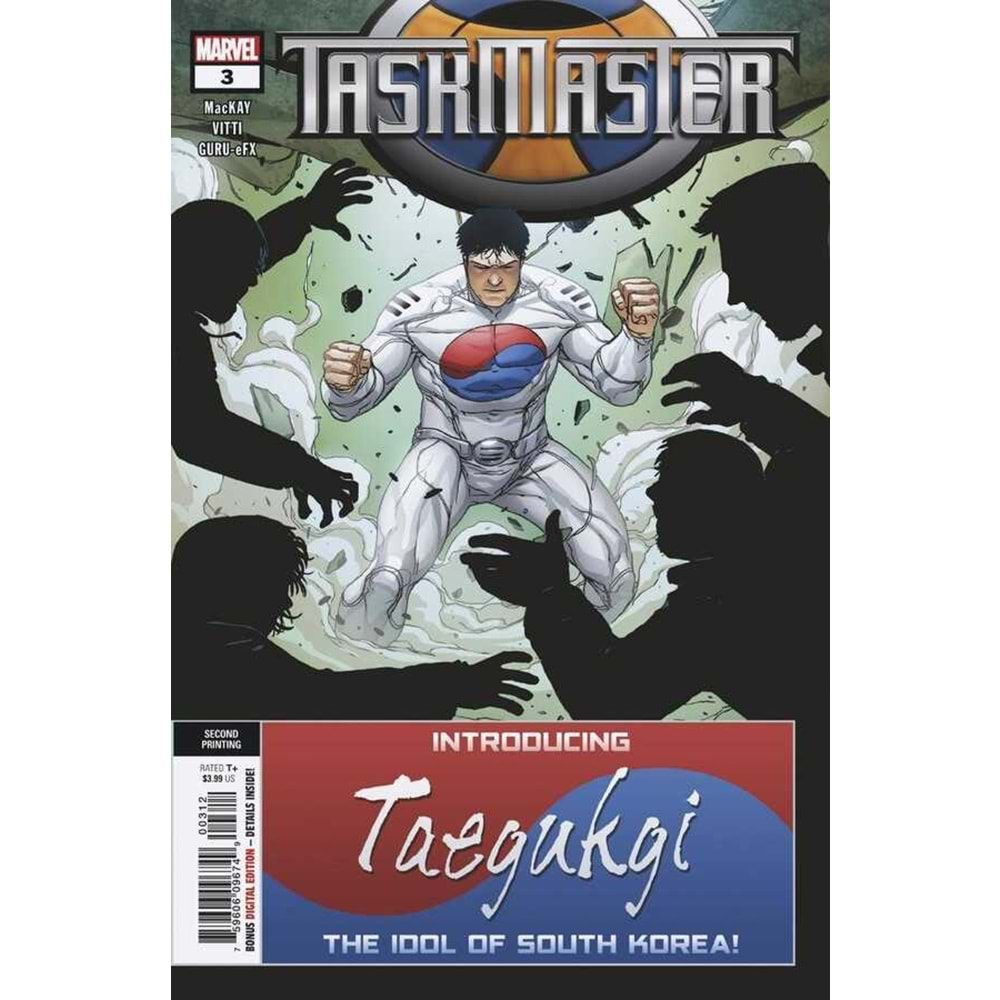 TASKMASTER (2020) # 3 (OF 5) SECOND PRINTING VITTI VARIANT