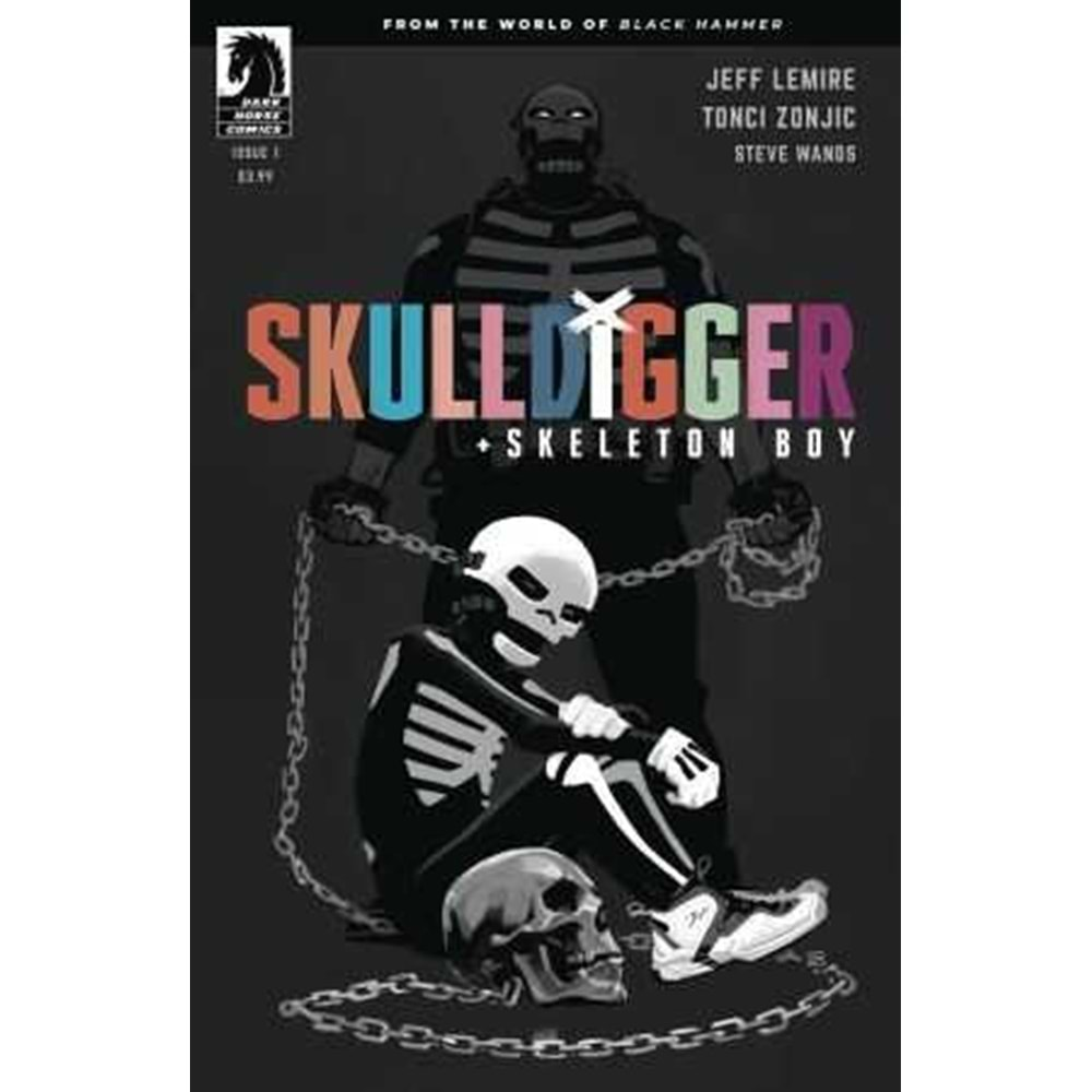 SKULLDIGGER & SKELETON BOY FROM THE WORLD OF BLACK HAMMER # 1 COVER A ZONJIC