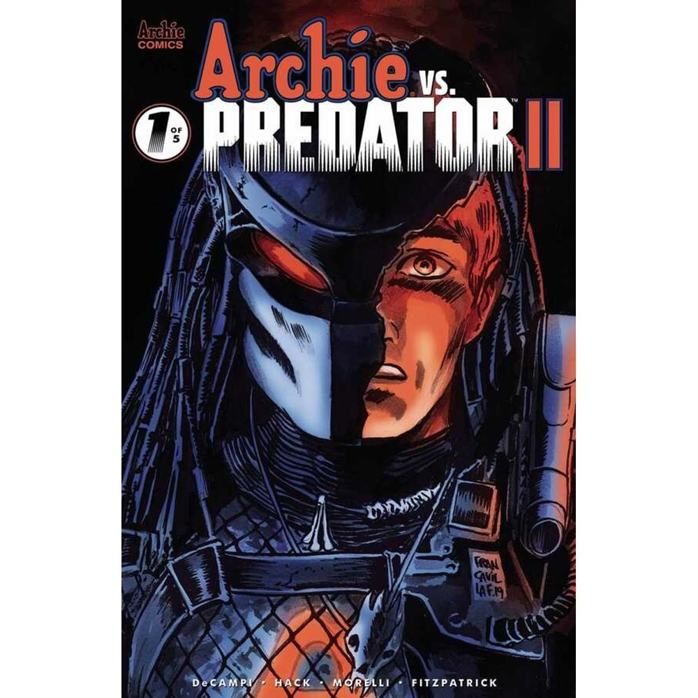 ARCHIE VS PREDATOR 2 # 1 (OF 5) COVER D FRANCAVILLA