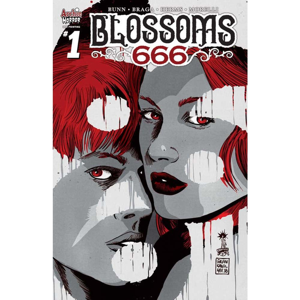 BLOSSOMS 666 # 1 SECOND PRINTING