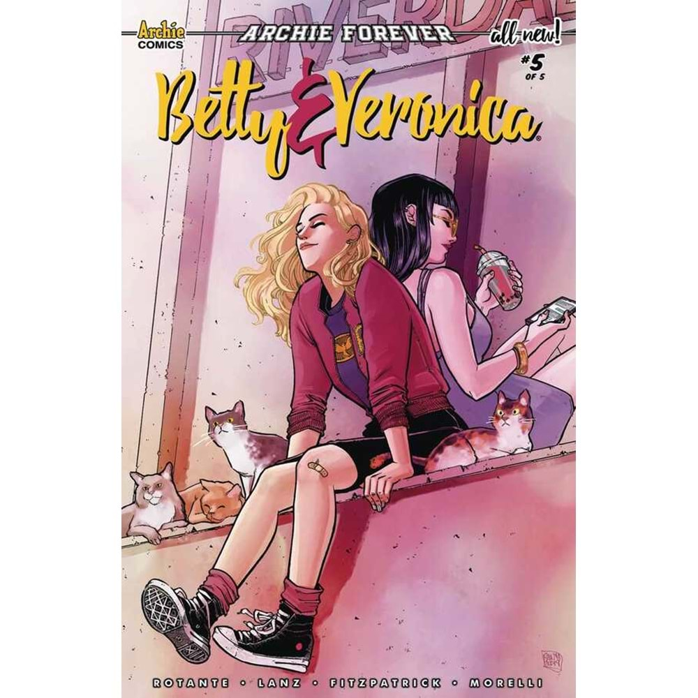 BETTY & VERONICA # 5 (OF 5) COVER B ANWAR