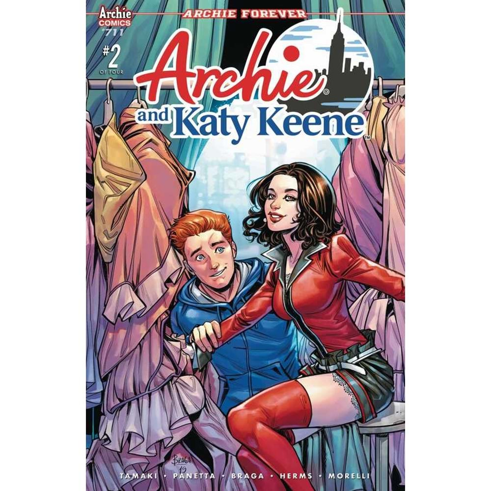 ARCHIE # 711 (ARCHIE & KATY KEENE PART 2) COVER A BRAGA