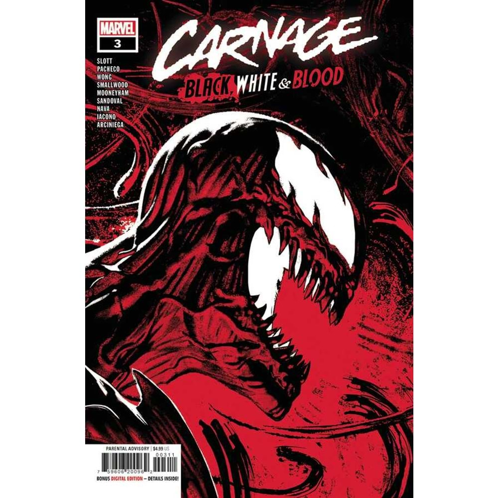 CARNAGE BLACK WHITE AND BLOOD # 3 (OF 4)