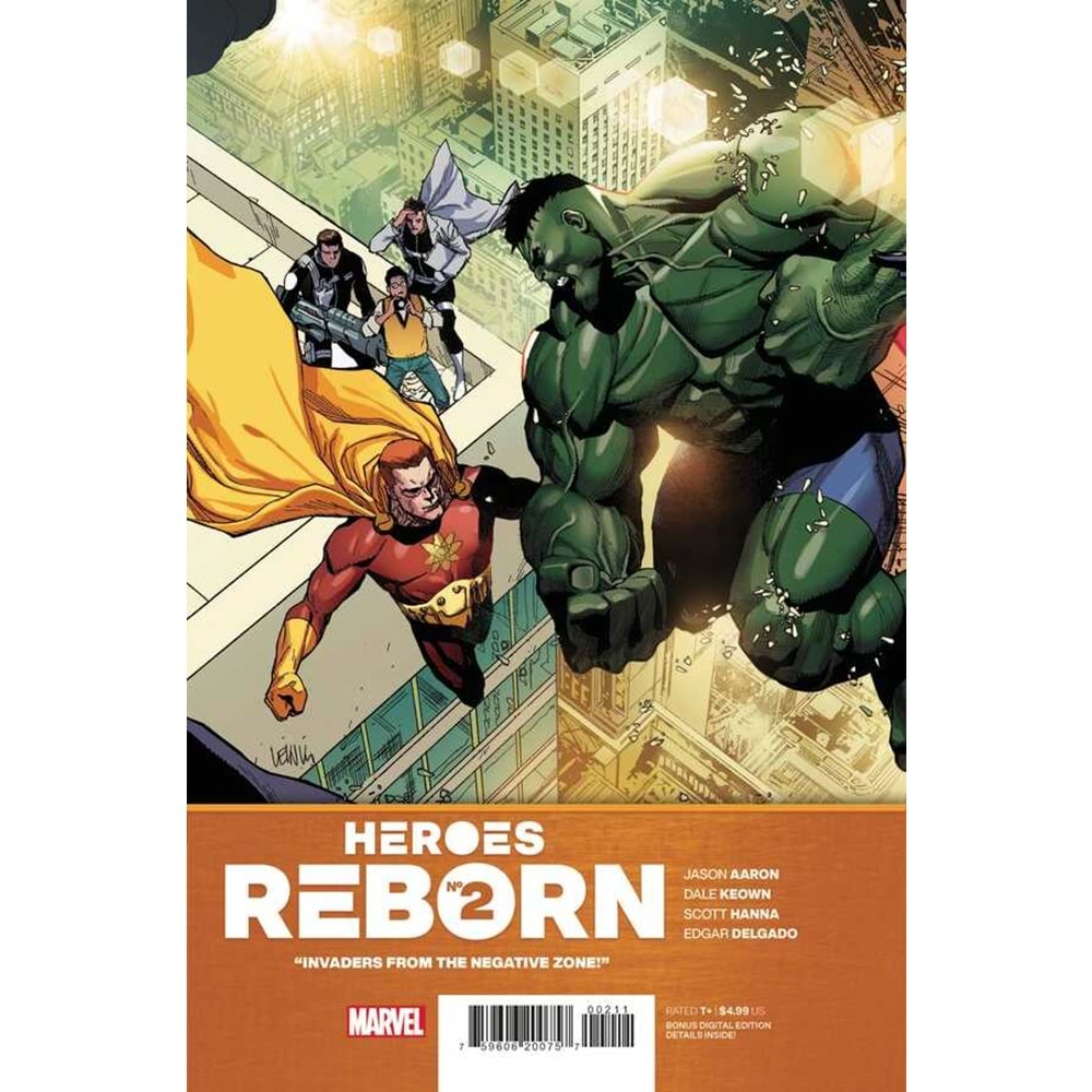 HEROES REBORN # 2 (OF 7)