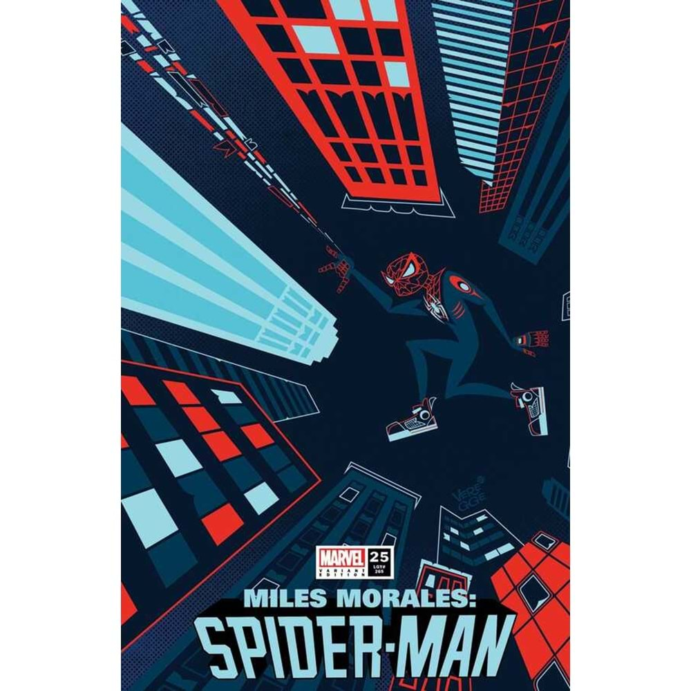 MILES MORALES SPIDER-MAN (2019) # 25 VEREGGE VARIANT