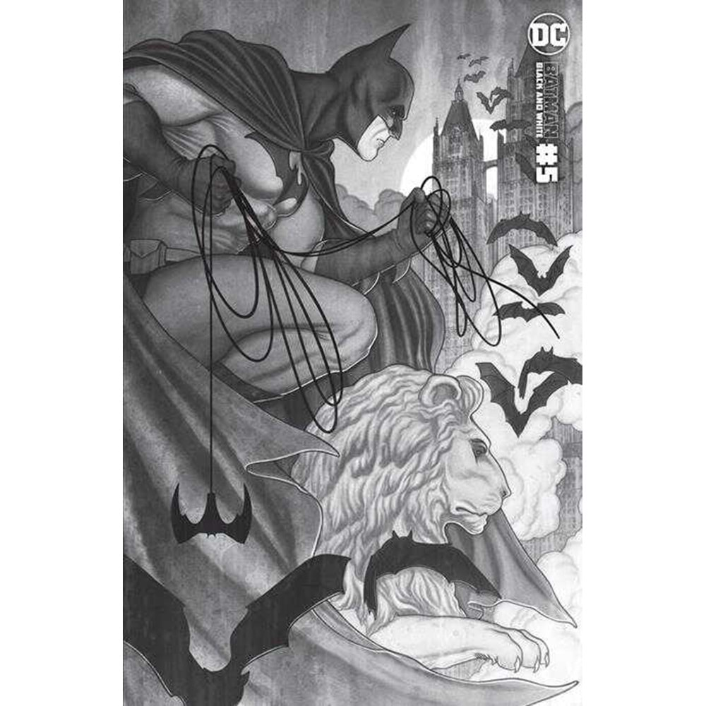 BATMAN BLACK AND WHITE (2020) # 5 (OF 6) COVER B JENNY FRISON VARIANT